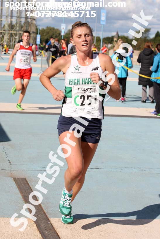 Senior womens Northern 4 Stage Road Relay, SportsCity, Manchester. Photo: David T. Hewitson/Sports for All Pics